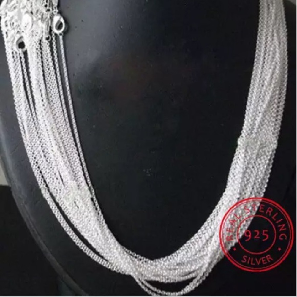 925 silver necklace - Picture 3 of 7